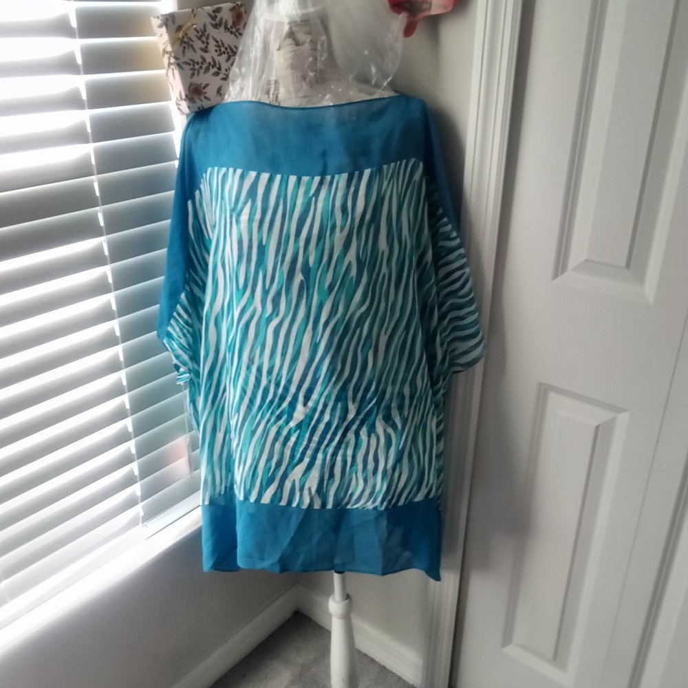 Jaclyn Smith Swimwear Cover up and Bikini Bottom